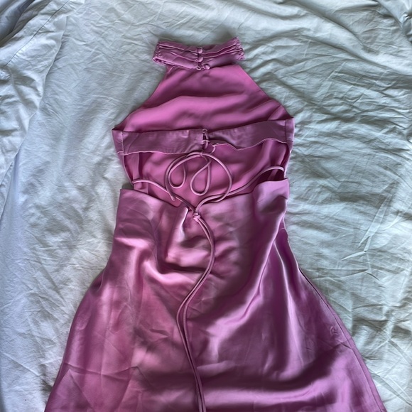 Pink Hello Molly high neck pink mini dress! - Picture 2 of 4